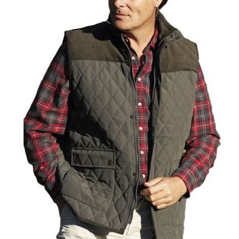 Arundel Mens Quilted Microfibre Fleece Lined Bodywarmer