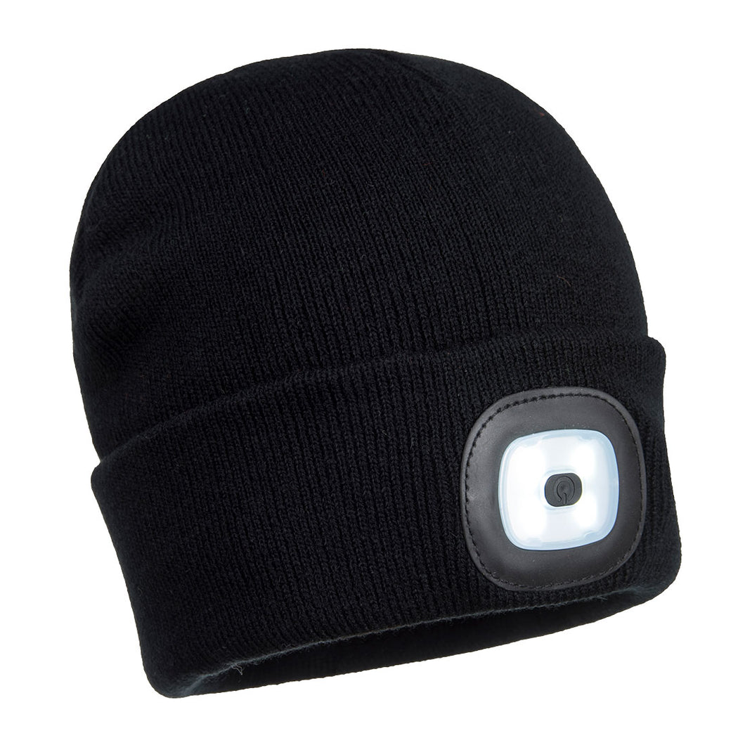 B029 Beanie USB Rechargeable LED