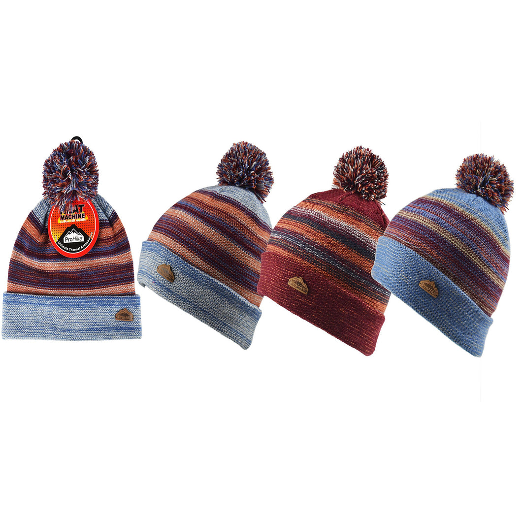 Heat Machine 2548 Pom Pom Hat