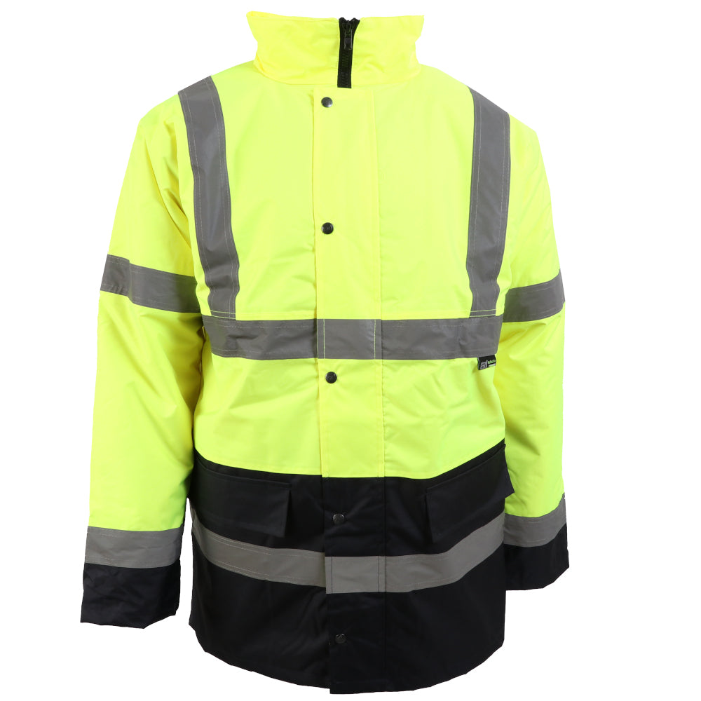 Hi Viz Two Tone Parka Jacket S466